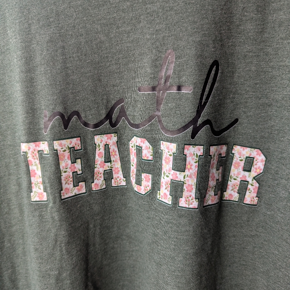 Math teacher tee - Picture 2 of 3
